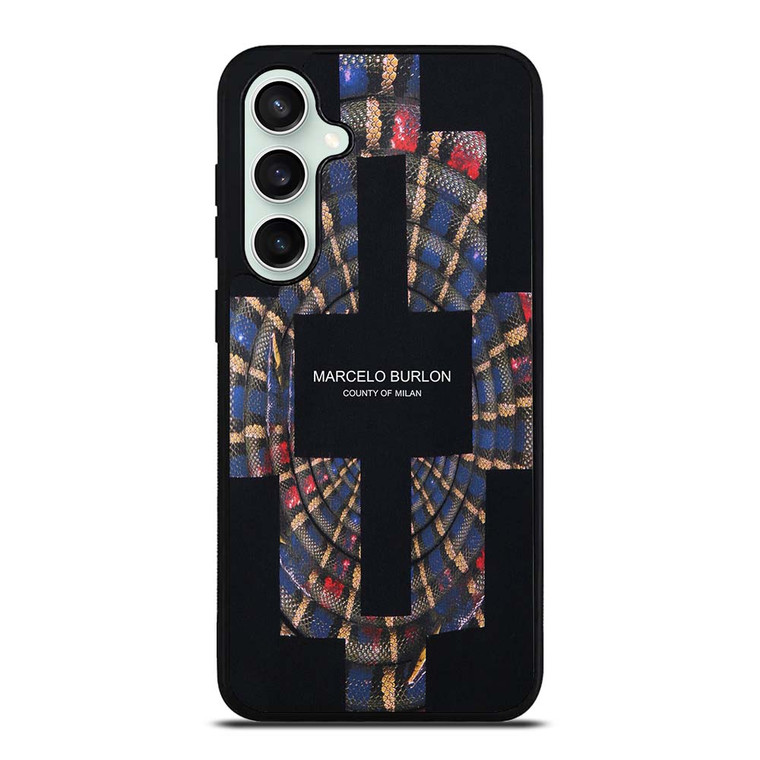 MARCELO BURLON COUNTY OF MILAN LOGO Samsung Galaxy S23 FE Case Cover