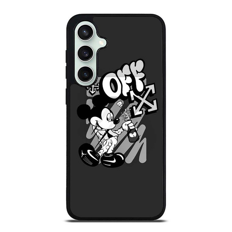 MICKEY MOUSE OFF WHITE LOGO Samsung Galaxy S23 FE Case Cover