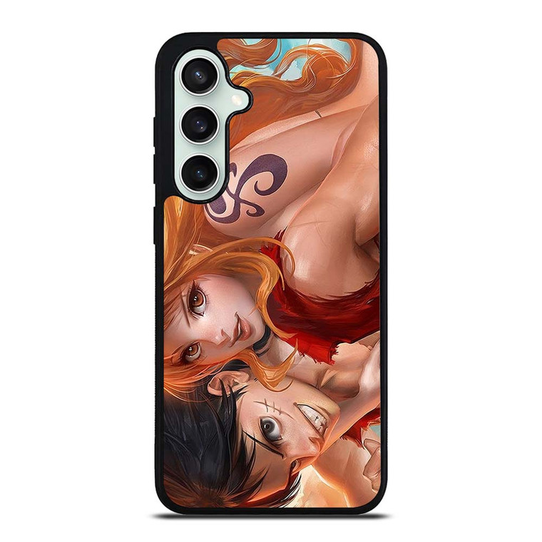 NAMI AND LUFFY ONE PIECE ROMANCE Samsung Galaxy S23 FE Case Cover