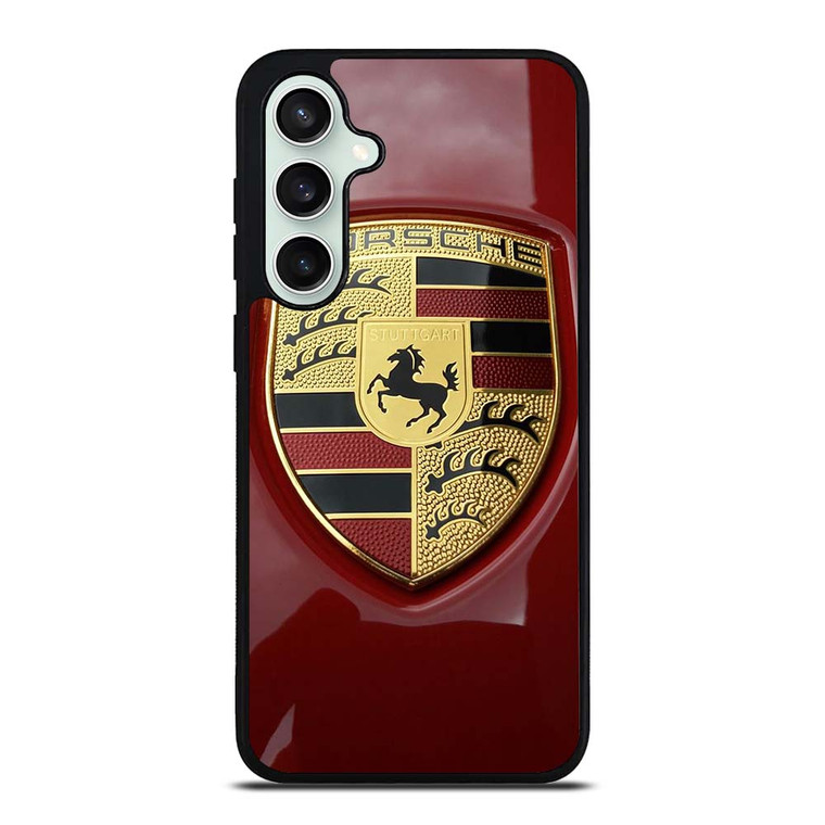 PORSCHE LOGO EMBLEM RED Samsung Galaxy S23 FE Case Cover