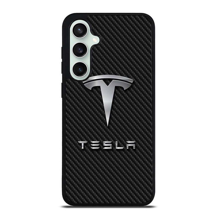 TESLA MOTORS CARBON Samsung Galaxy S23 FE Case Cover