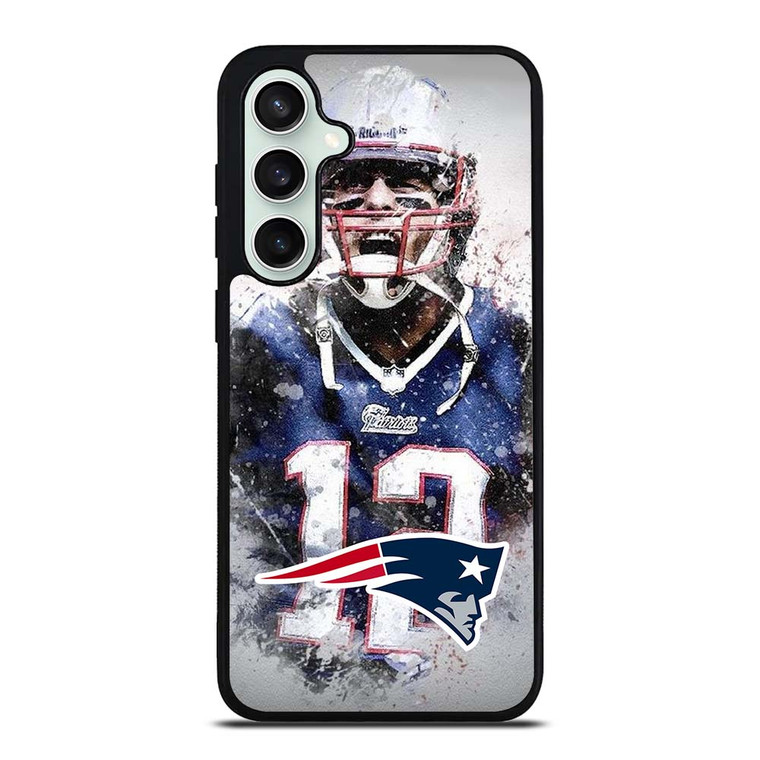 TOM BRADY NEW ENGLAND PATRIOT ART Samsung Galaxy S23 FE Case Cover