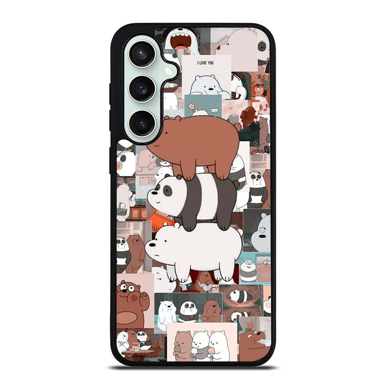 WE BARE BEARS COLLAGE Samsung Galaxy S23 FE Case Cover