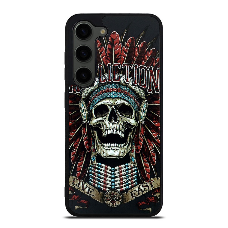 AFFLICTION SKULL INDIAN Samsung Galaxy S23 Plus Case Cover