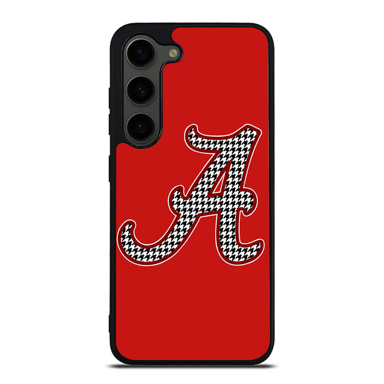 ALABAMA CRIMSON TIDE HOUNDSTOOTH ICON Samsung Galaxy S23 Plus Case Cover
