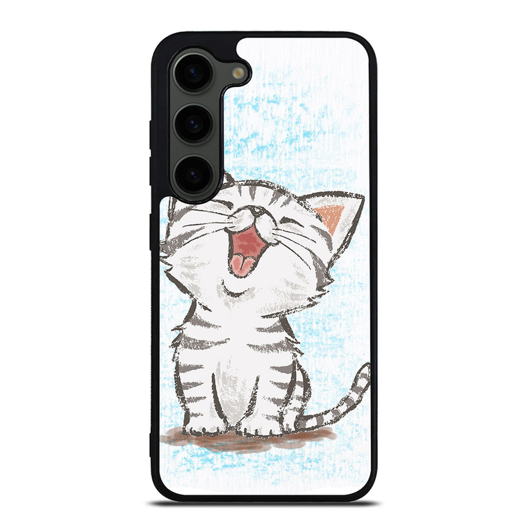 AMERICAN SHORTHAIR HAPPY CAT Samsung Galaxy S23 Plus Case Cover
