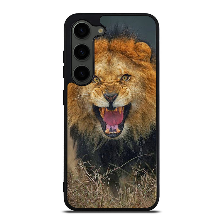 ANGRY MAD LION FACE Samsung Galaxy S23 Plus Case Cover