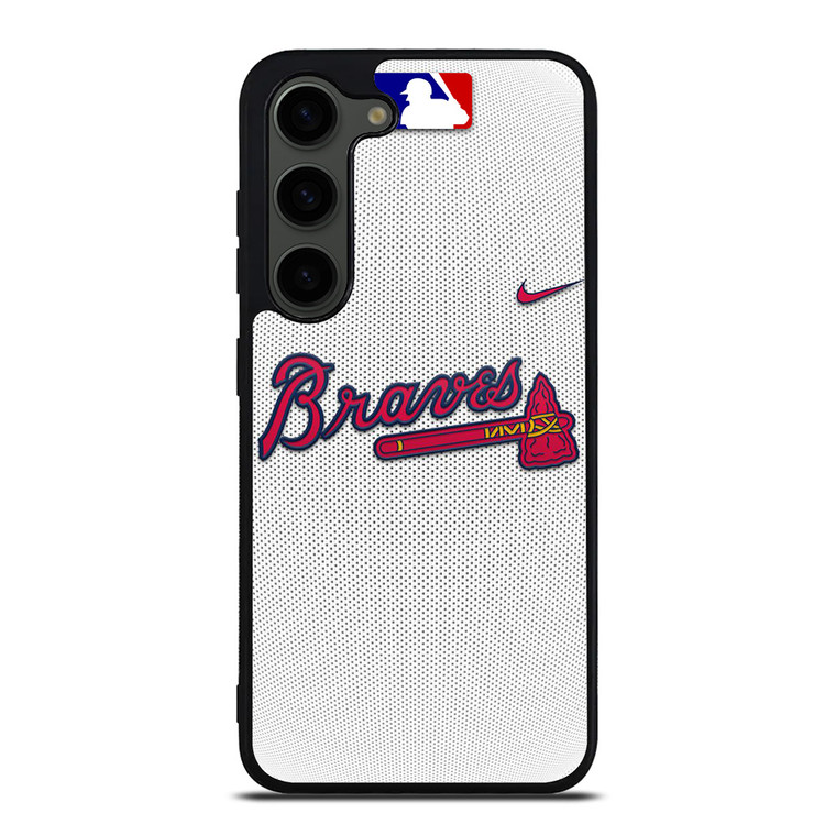 ATLANTA BRAVES ICON MLB BASEBALL TEAM LOGO Samsung Galaxy S23 Plus Case Cover