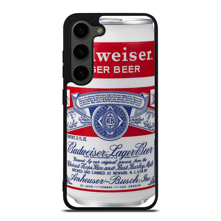 BUDWEISER LAGER BEER RETRO CAN Samsung Galaxy S23 Plus Case Cover