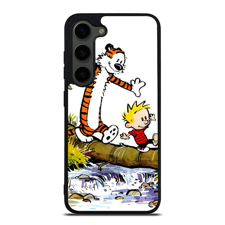 CALVIN AND HOBBES CARTOON Samsung Galaxy S23 Plus Case Cover