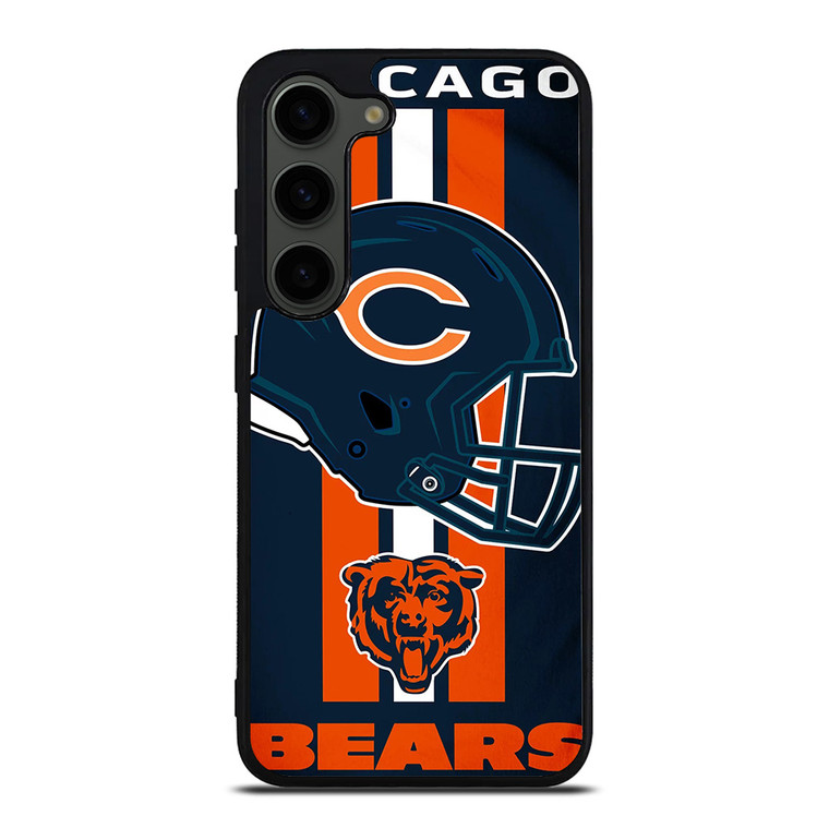 CHICAGO BEARS FLAG LOGO Samsung Galaxy S23 Plus Case Cover