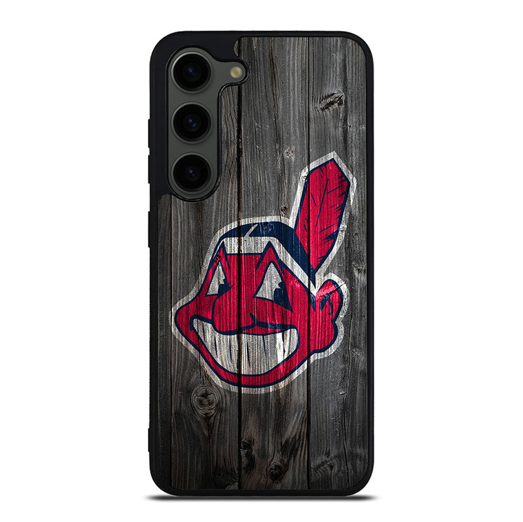CLEVELAND INDIANS WOODEN LOGO Samsung Galaxy S23 Plus Case Cover