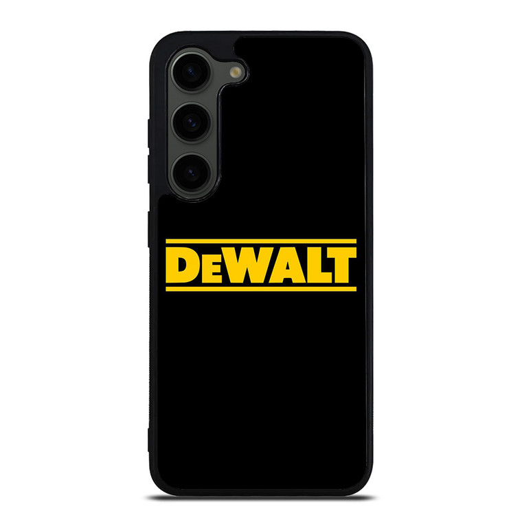 DEWALT LOGO BLACK Samsung Galaxy S23 Plus Case Cover