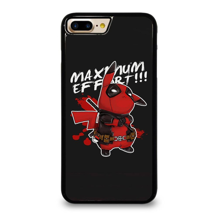 DEADPOOL POKEMON PIKACHU ART iPhone 7 / 8 Plus Case Cover