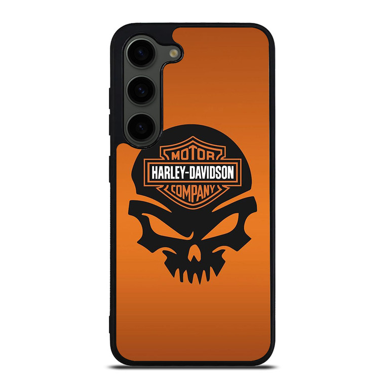 HARLEY DAVIDSON MOTORCYCLES COMPANY LOGO SKULL Samsung Galaxy S23 Plus Case Cover