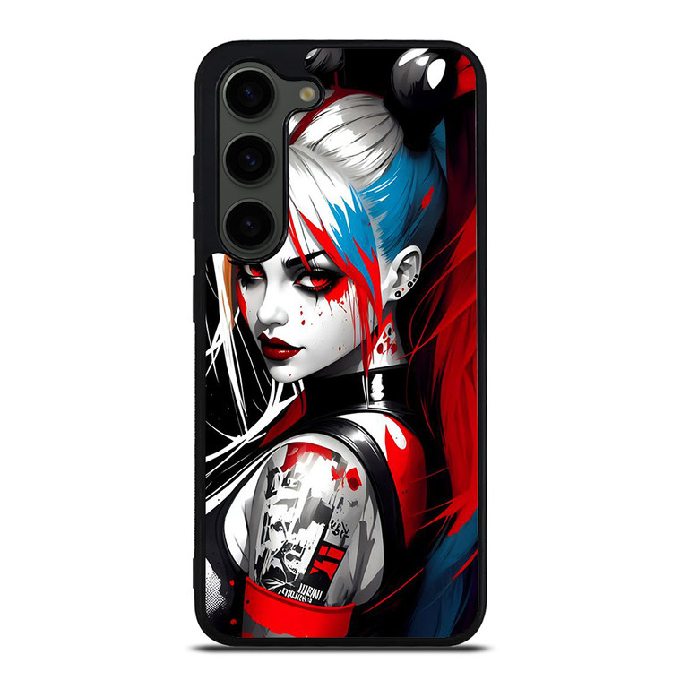 HARLEY QUINN DC ART Samsung Galaxy S23 Plus Case Cover