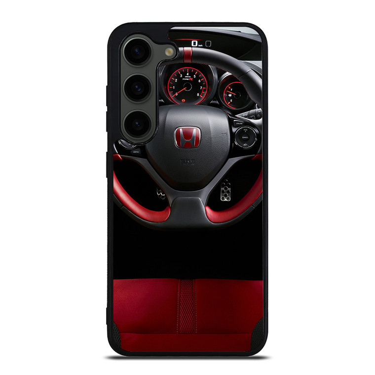 HONDA CIVIC TYPE R STEERING WHEEL Samsung Galaxy S23 Plus Case Cover