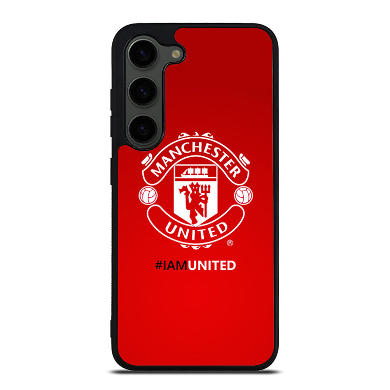 I AM UNITED MANCHESTER UNITED Samsung Galaxy S23 Plus Case Cover