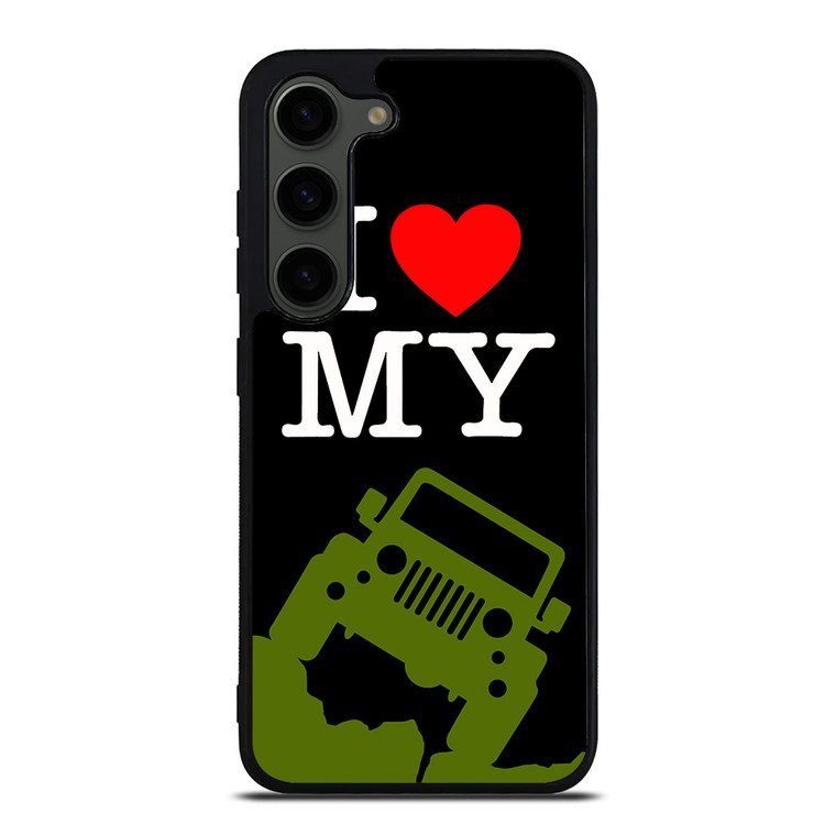 I LOVE MY JEEP Samsung Galaxy S23 Plus Case Cover
