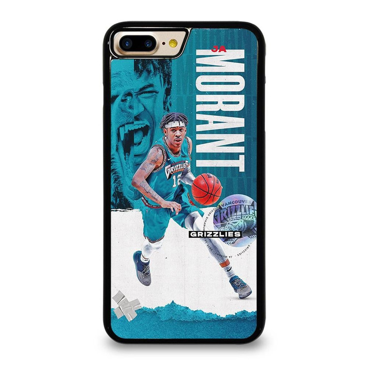 JA MORANT MEMPHIS GRIZZLIES NBA 2 iPhone 7 / 8 Plus Case Cover