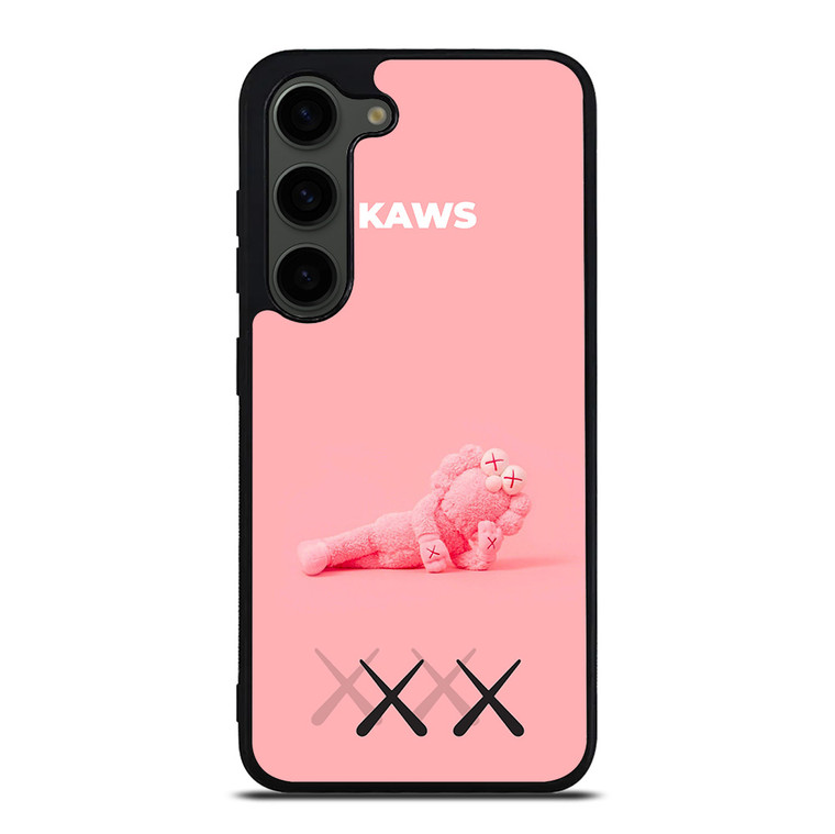 KAWS PINK LOGO MASCOT Samsung Galaxy S23 Plus Case Cover