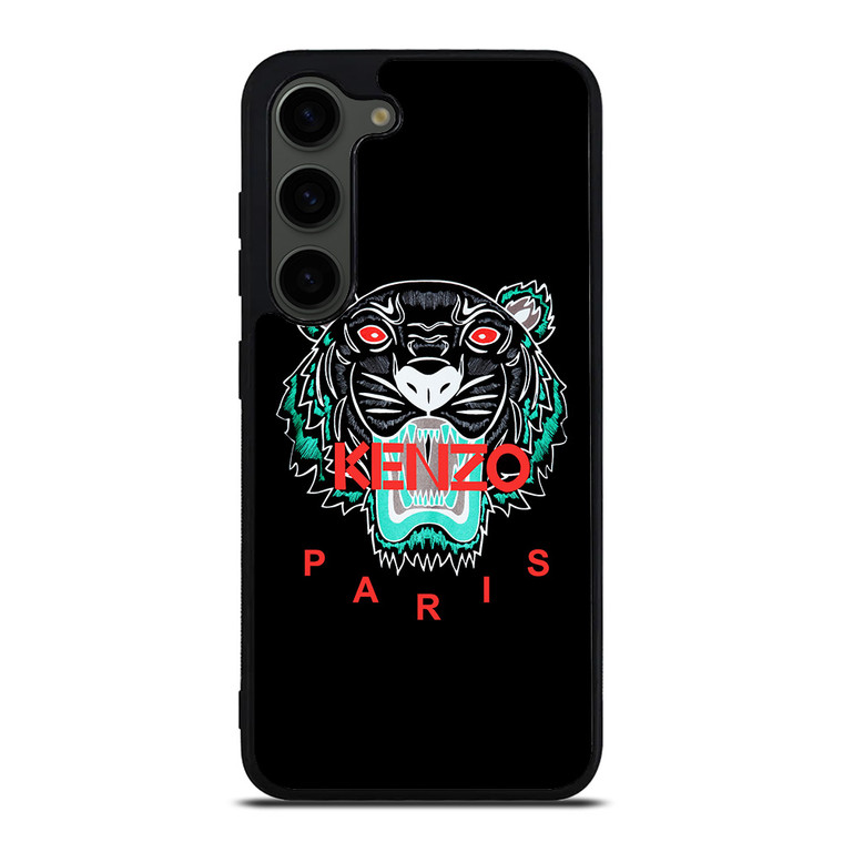 KENZO PARIS BLACK Samsung Galaxy S23 Plus Case Cover