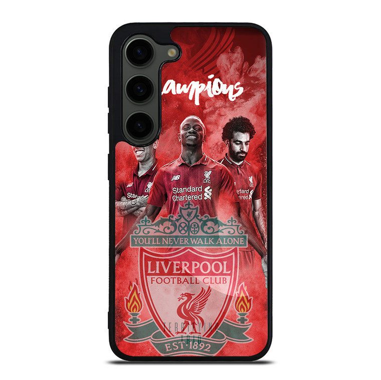 LIVERPOOL FC TRIO FIRMINO MANE SALAH Samsung Galaxy S23 Plus Case Cover