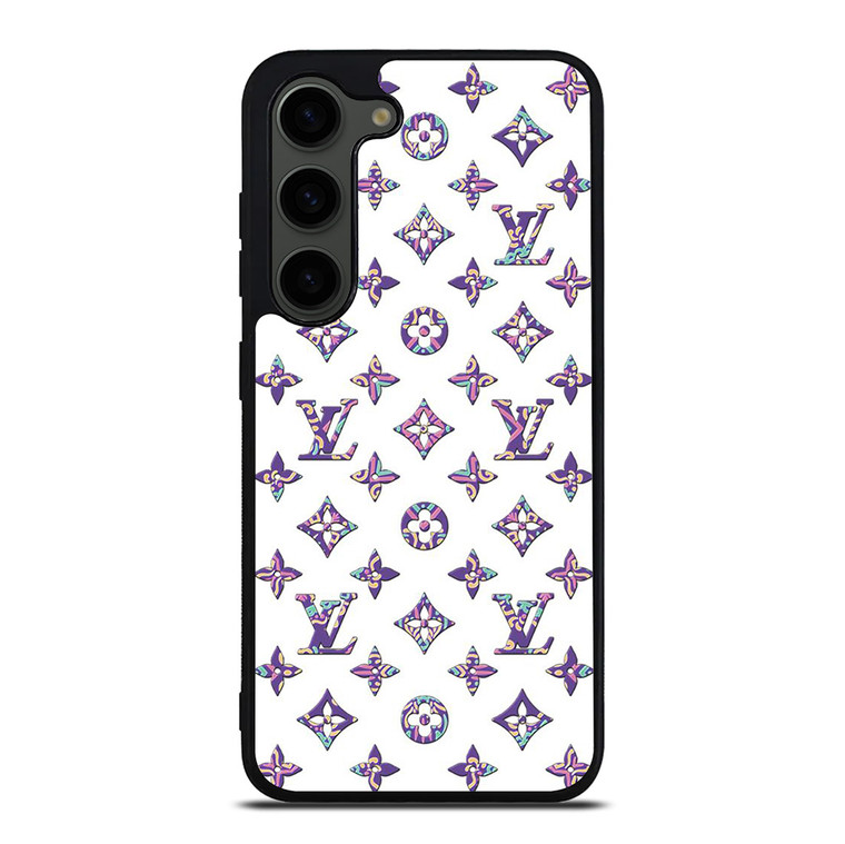 LOUIS VUITTON PATTERN LV LOGO ICON Samsung Galaxy S23 Plus Case Cover