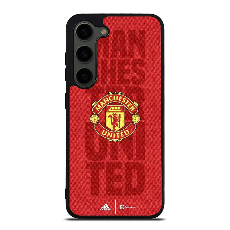 MANCHESTER UNITED FC FOOTBALL LOGO RED DEVILS ICON Samsung Galaxy S23 Plus Case Cover