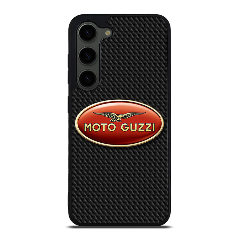 MOTO GUZZI LOGO CARBON Samsung Galaxy S23 Plus Case Cover