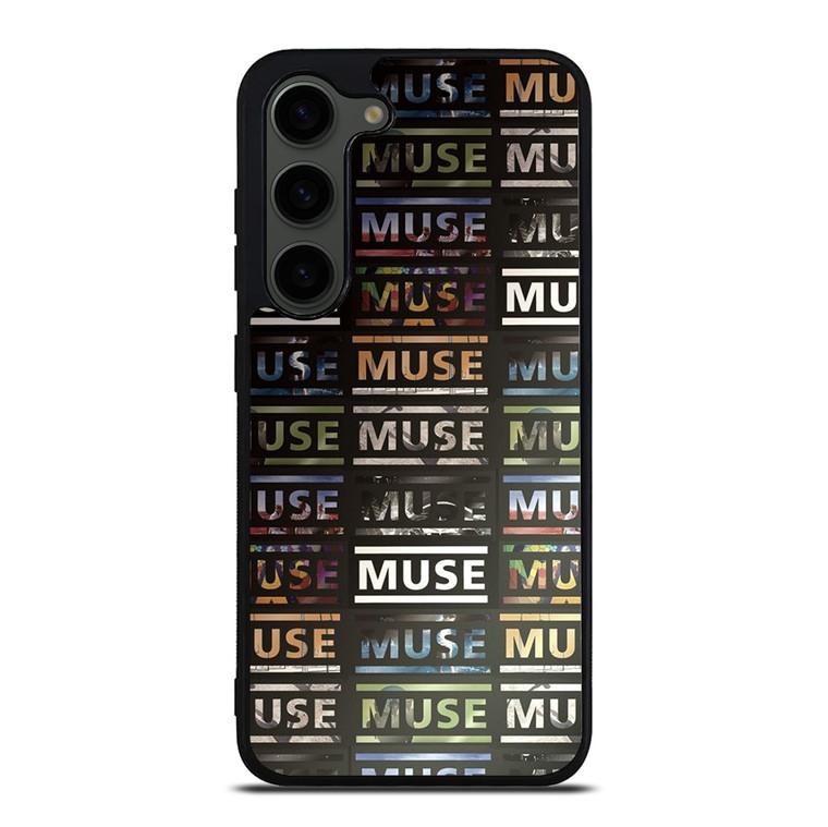 MUSE BAND ROCK LOGO COLLAGE Samsung Galaxy S23 Plus Case Cover