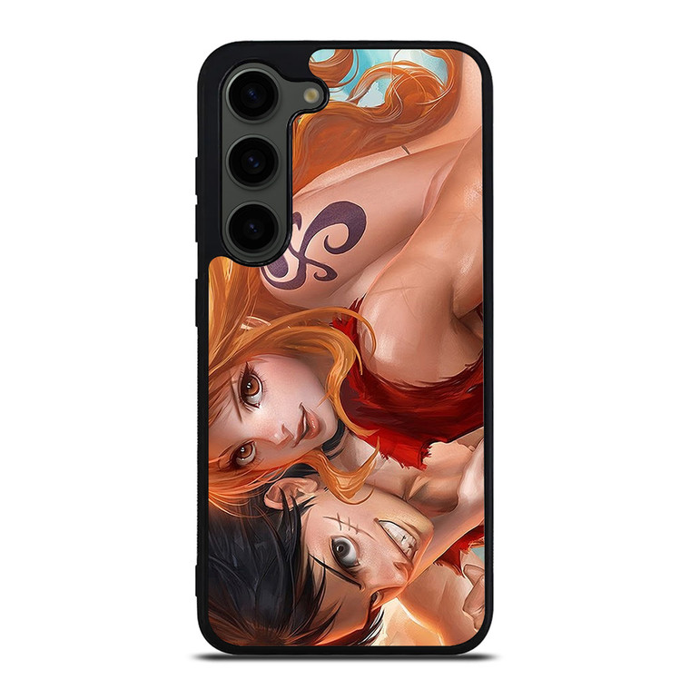 NAMI AND LUFFY ONE PIECE ROMANCE Samsung Galaxy S23 Plus Case Cover