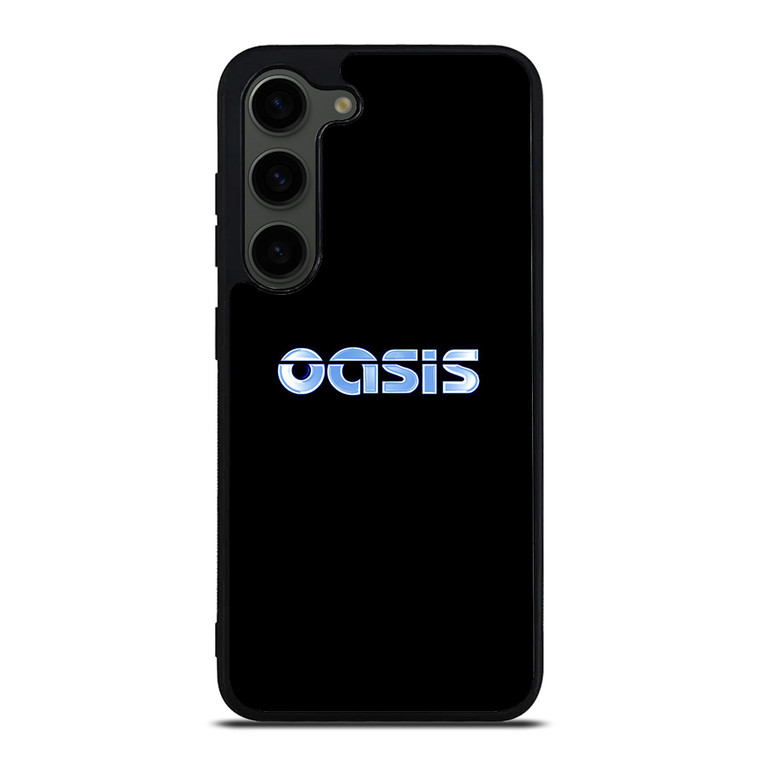 OASIS BAND ROCK LOGO CHROME Samsung Galaxy S23 Plus Case Cover