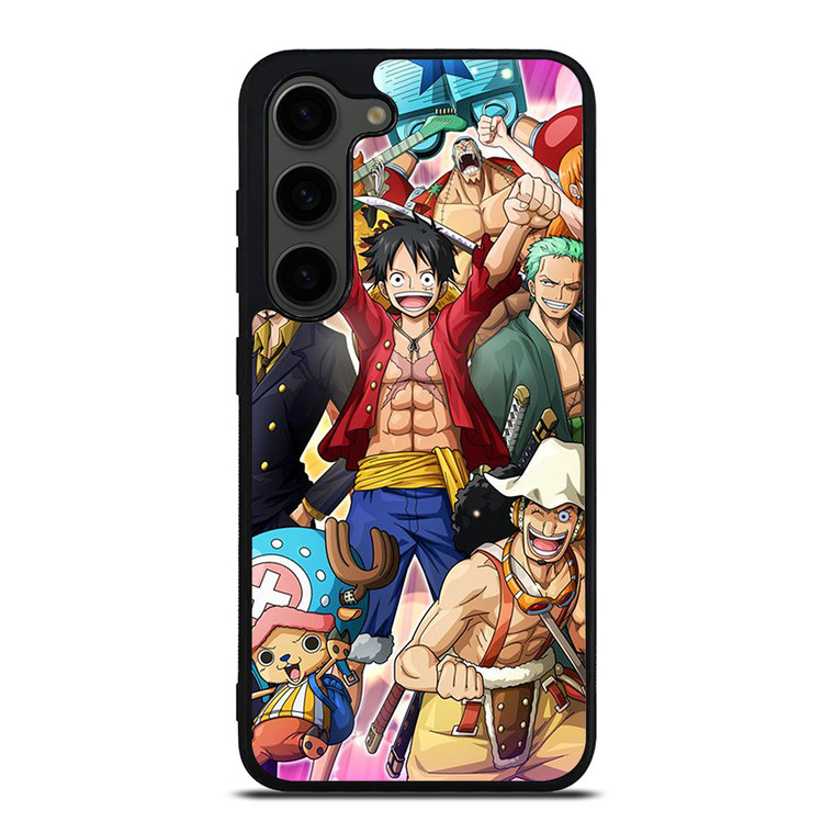 ONE PIECE CHARACTER STRAW HATS Samsung Galaxy S23 Plus Case Cover