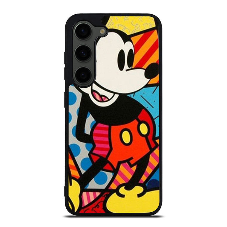 ROMERO BRITTO MICKEY MOUSE Samsung Galaxy S23 Plus Case Cover