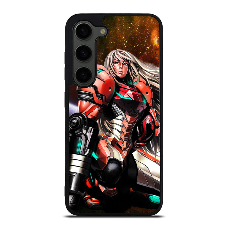 SAMUS ARAN METROID-Recovered Samsung Galaxy S23 Plus Case Cover
