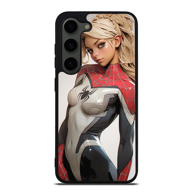 SPIDER GIRL SEXY MARVEL COMICS CARTOON Samsung Galaxy S23 Plus Case Cover