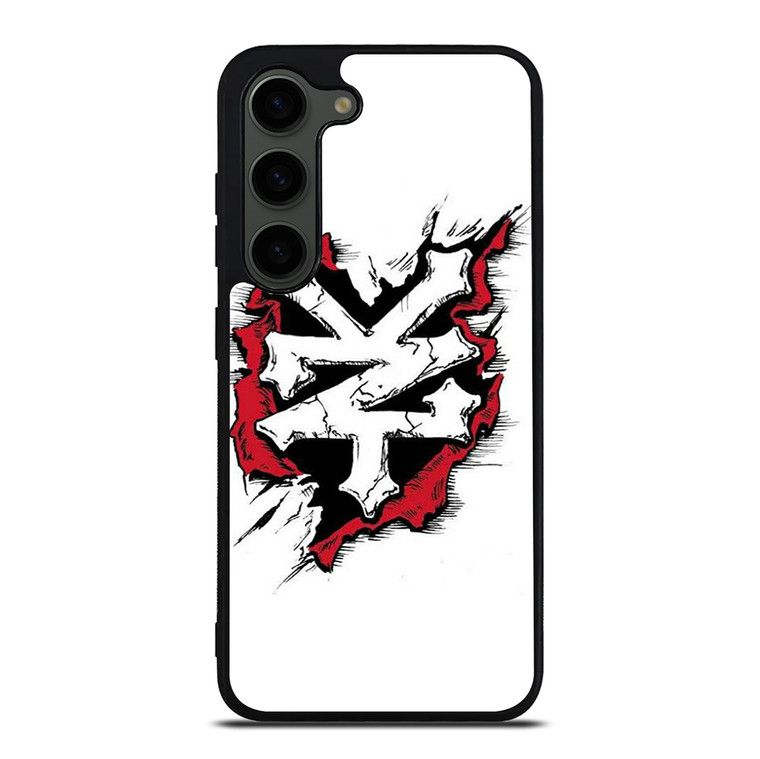 ZOO YORK LOGO WHITE Samsung Galaxy S23 Plus Case Cover