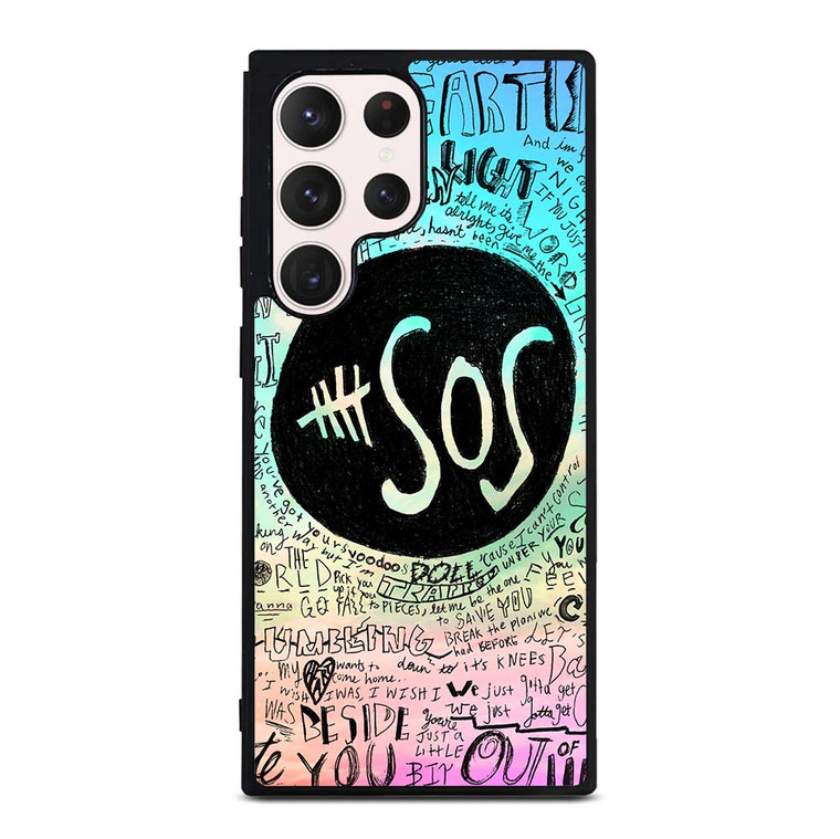 5 SECONDS OF SUMMER 3 5SOS Samsung Galaxy S23 Ultra Case Cover