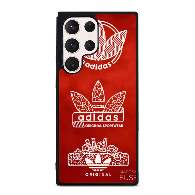 ADIDAS LOGO MADE WITH FUSED Samsung Galaxy S23 Ultra Case Cover