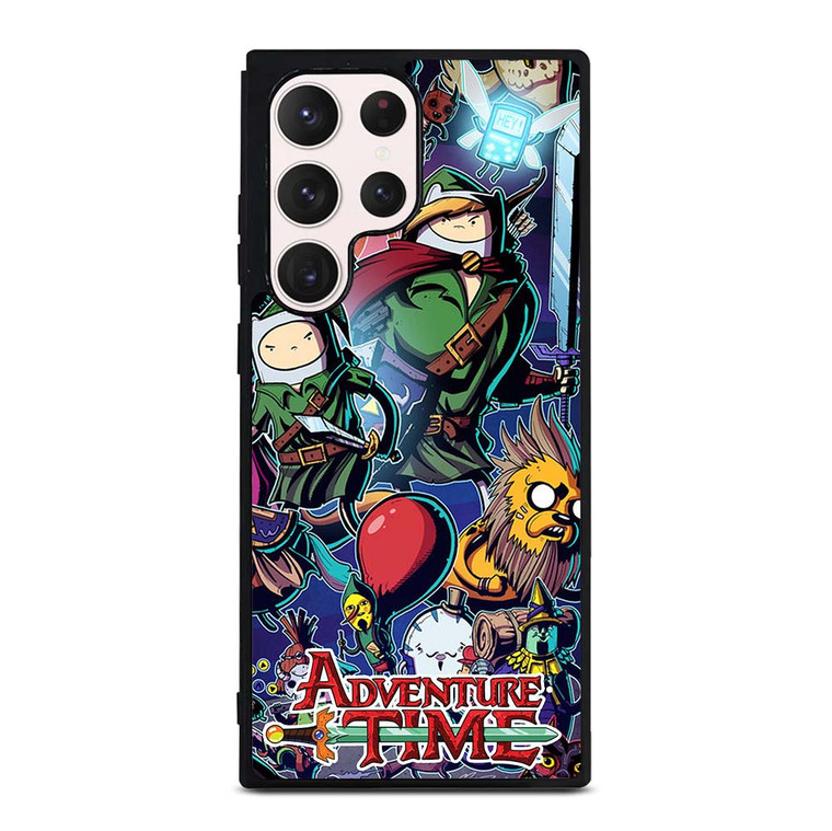 ADVENTURE TIME LEGEND OF ZELDA Samsung Galaxy S23 Ultra Case Cover