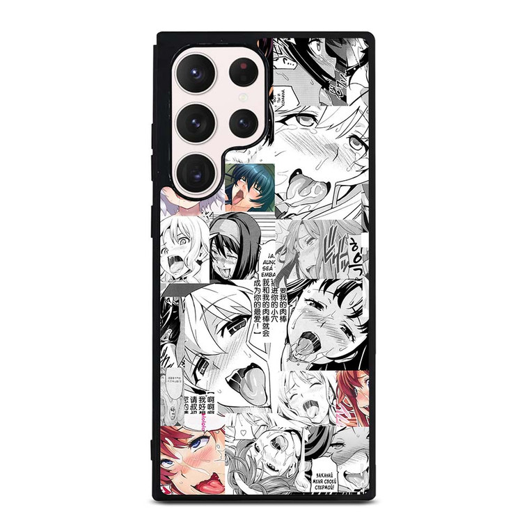 AHEGAO ANIME COMIC Samsung Galaxy S23 Ultra Case Cover