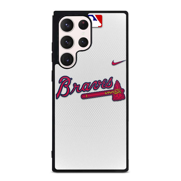 ATLANTA BRAVES ICON MLB BASEBALL TEAM LOGO Samsung Galaxy S23 Ultra Case Cover