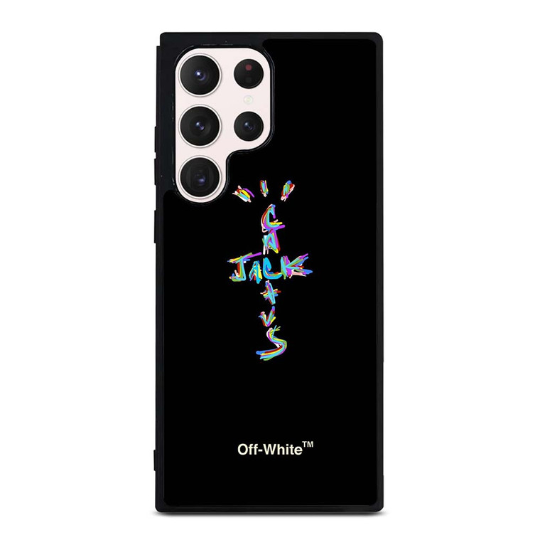 CACTUS JACK TRAVIS SCOTT X OFF WHITE 2 Samsung Galaxy S23 Ultra Case Cover