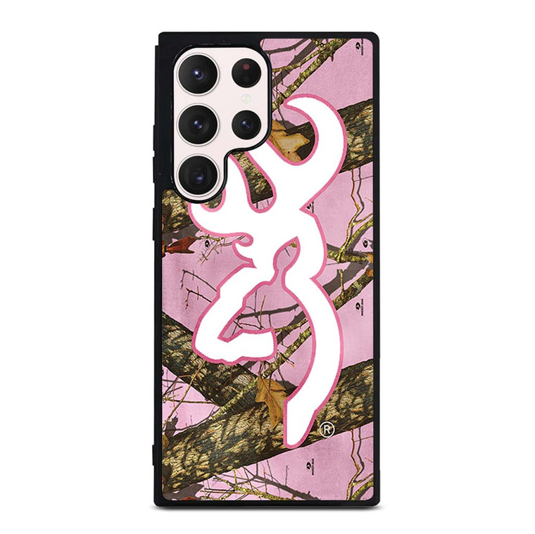 CAMO BROWNING PINK Samsung Galaxy S23 Ultra Case Cover