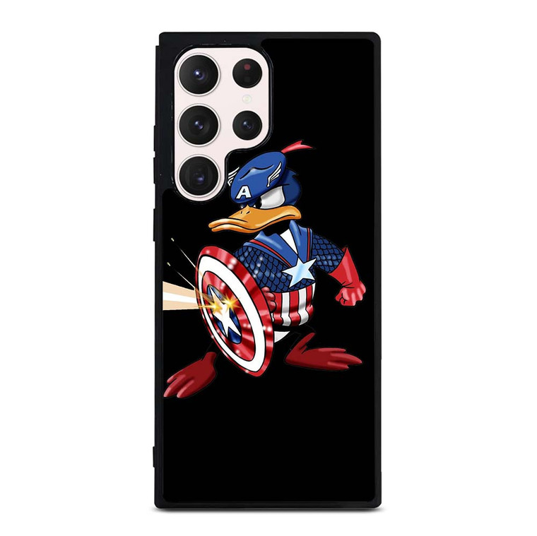 CAPTAIN AMERICA DAFFY DUCK 3 Samsung Galaxy S23 Ultra Case Cover