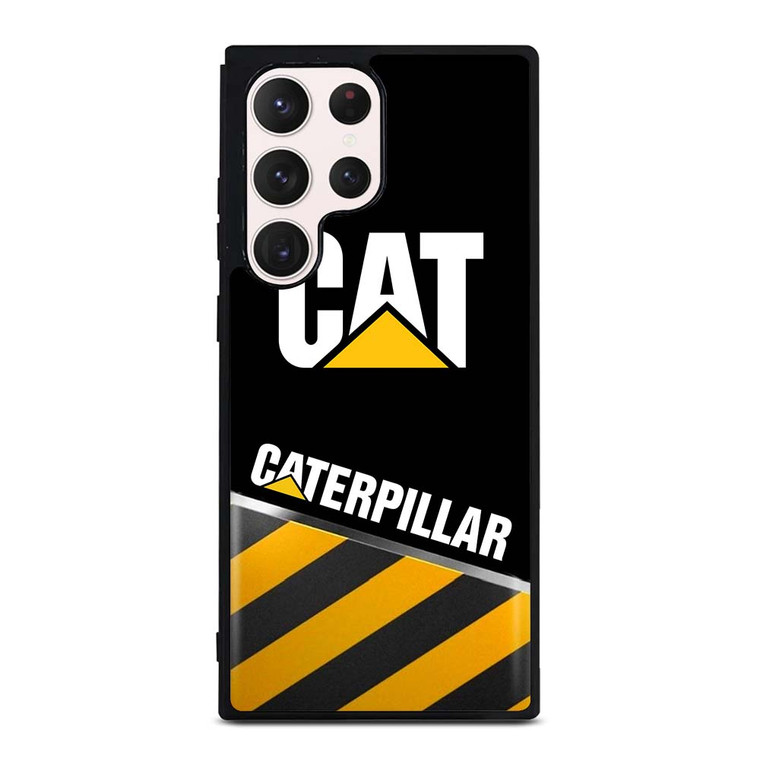 CAT CATERPILLAR STRIPE LOGO Samsung Galaxy S23 Ultra Case Cover