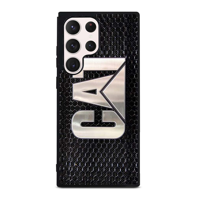 CATERPILLAR CAT LOGO TRACTOR METAL EMBLEM Samsung Galaxy S23 Ultra Case Cover