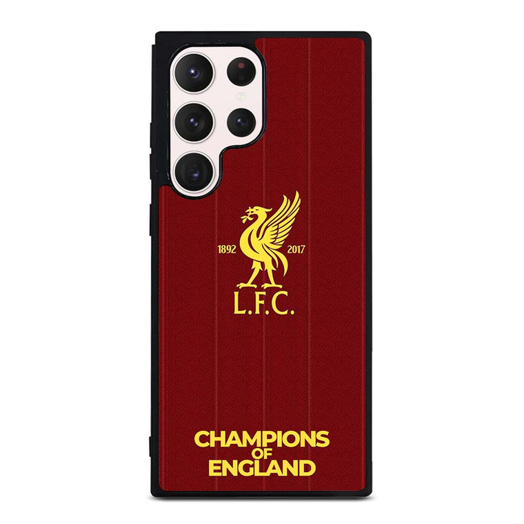 CHAMPIONS OF ENGLAND LIVERPOOL FC Samsung Galaxy S23 Ultra Case Cover