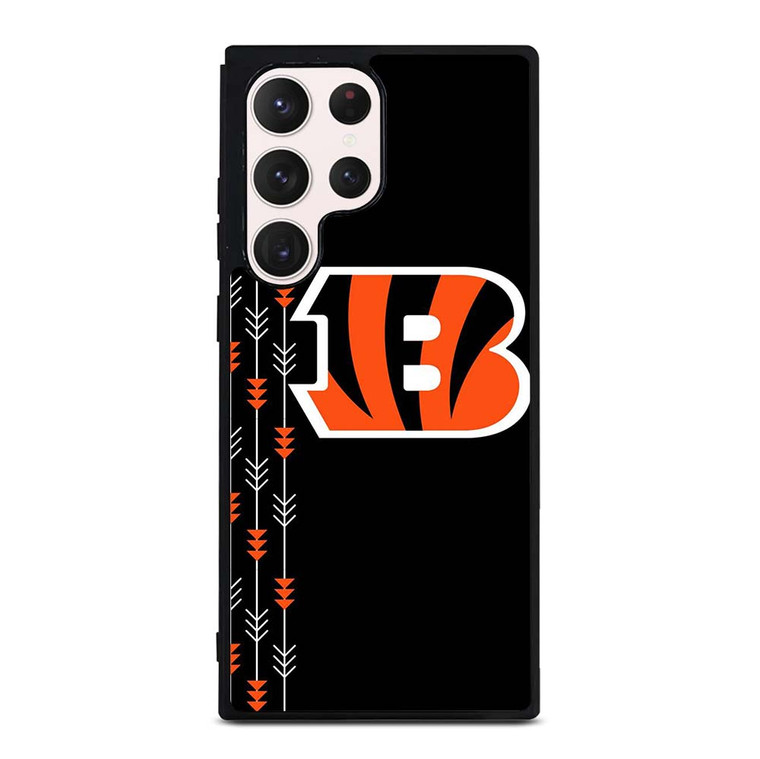 CINCINNATI BENGALS FOOTBALL LOGO ICON Samsung Galaxy S23 Ultra Case Cover